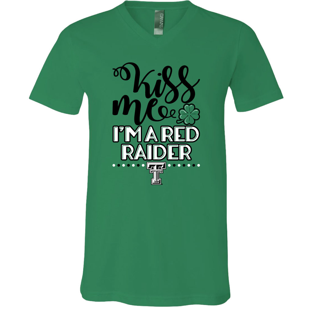 Canvas Kiss Me I’m A Red Raider