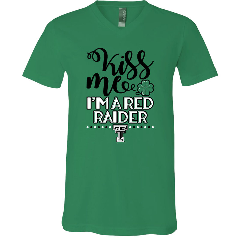 Canvas Kiss Me I’m A Red Raider