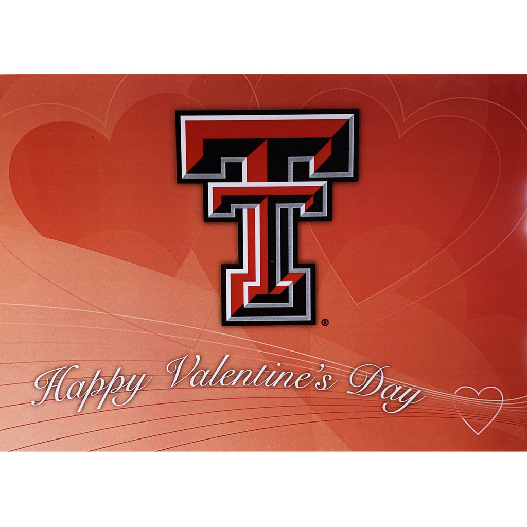 The Fanatic Group Happy Valentine's Day Double T Card