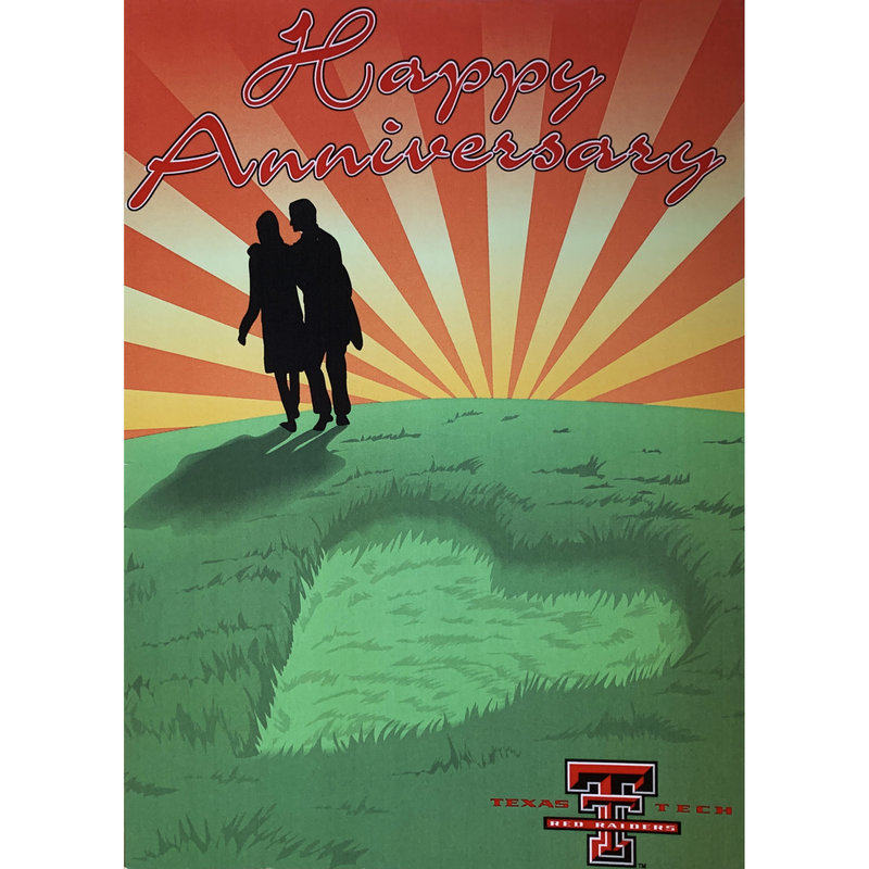The Fanatic Group Happy Anniversary Sunset Card