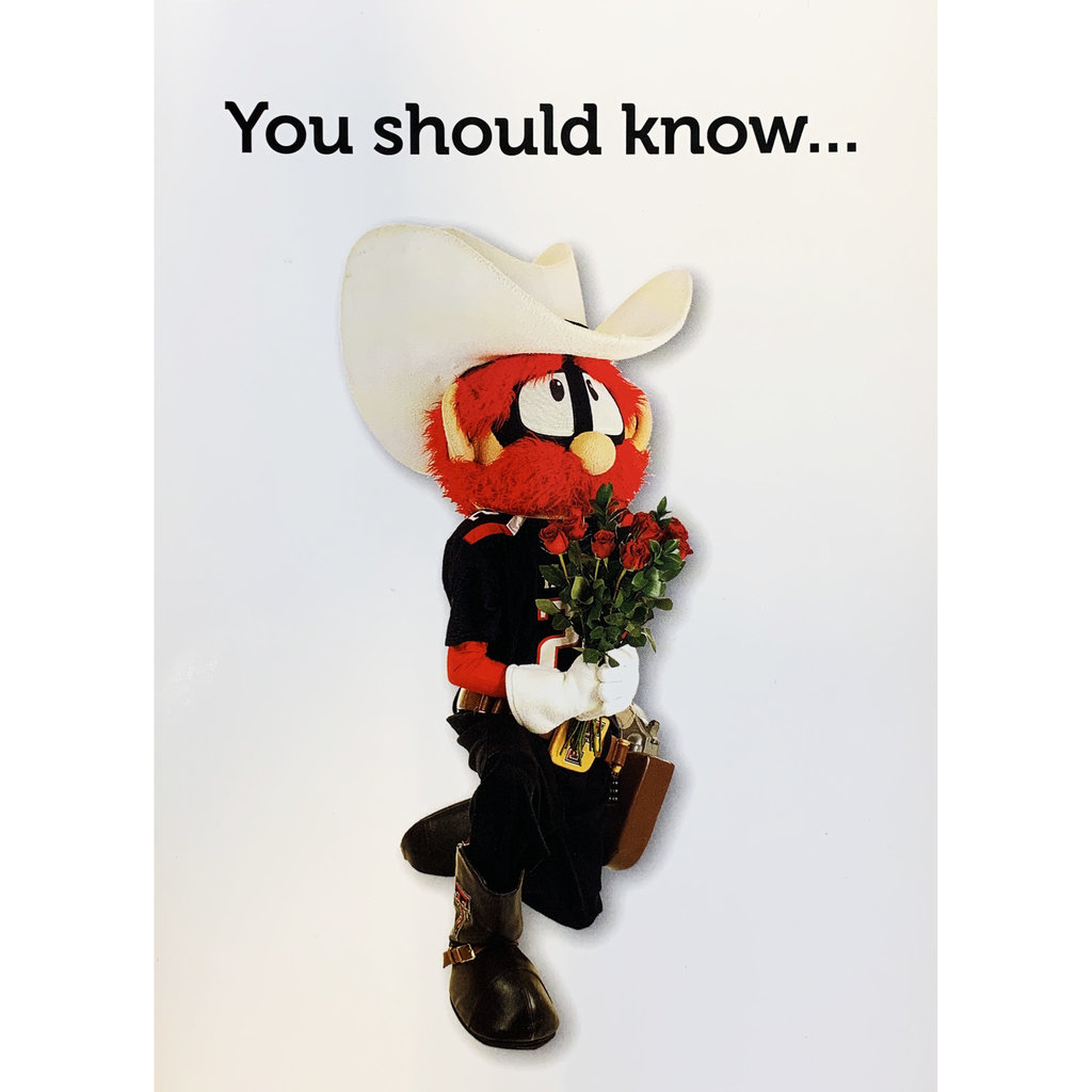 Raider Red Greeting Card