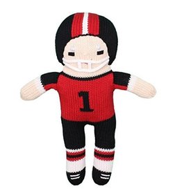 Knit 7" Football Player Toy