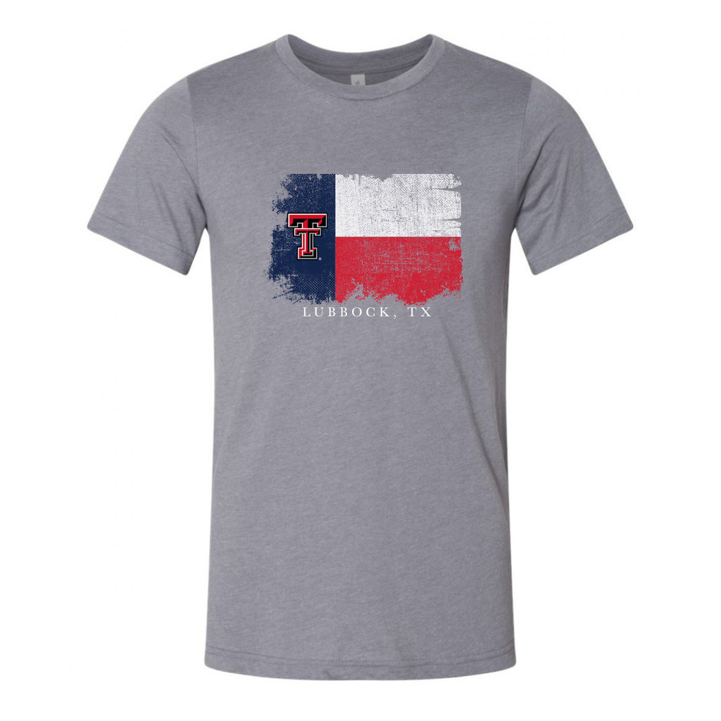 Canvas Watercolor Tech Flag Short Sleeve Tee