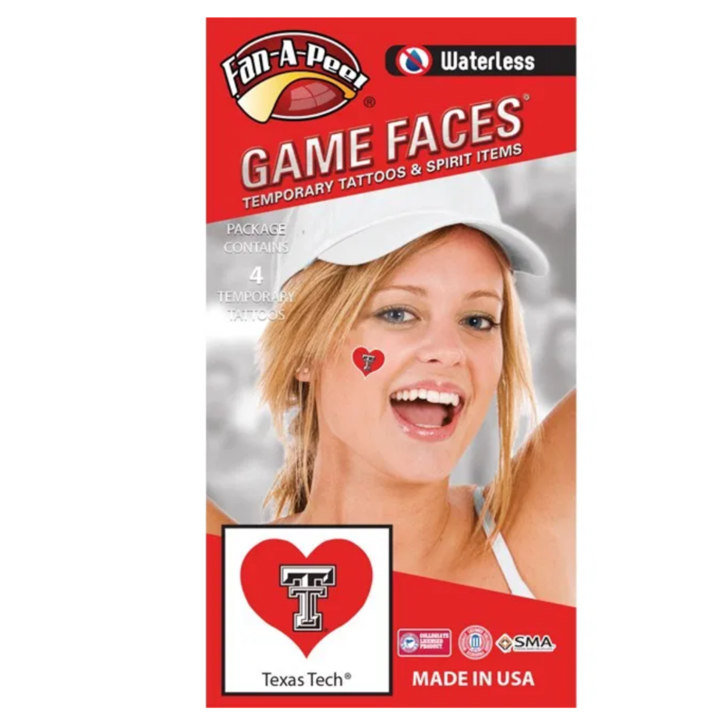 Game Face Heart Tattoo Pack
