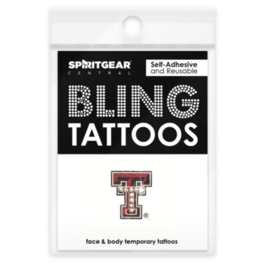 Rhinestone Double T Tattoo