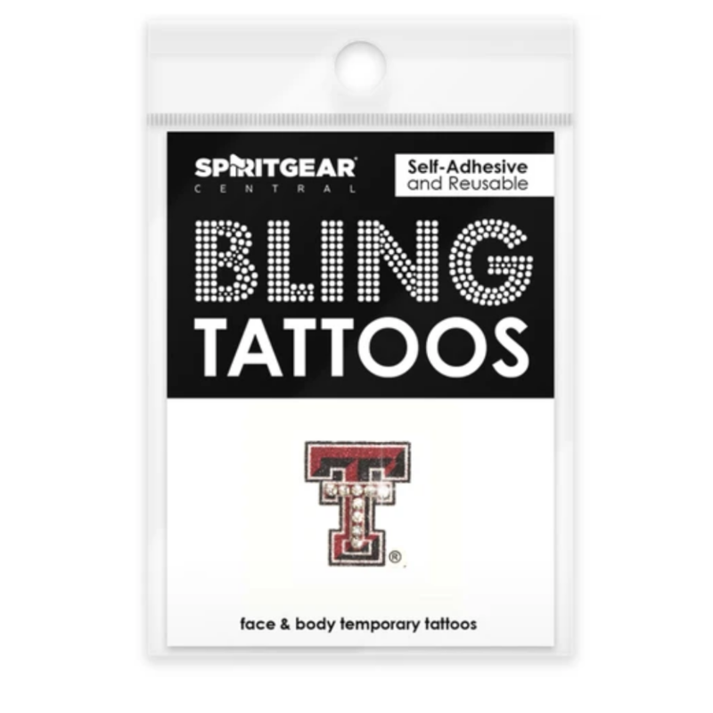Rhinestone Double T Tattoo