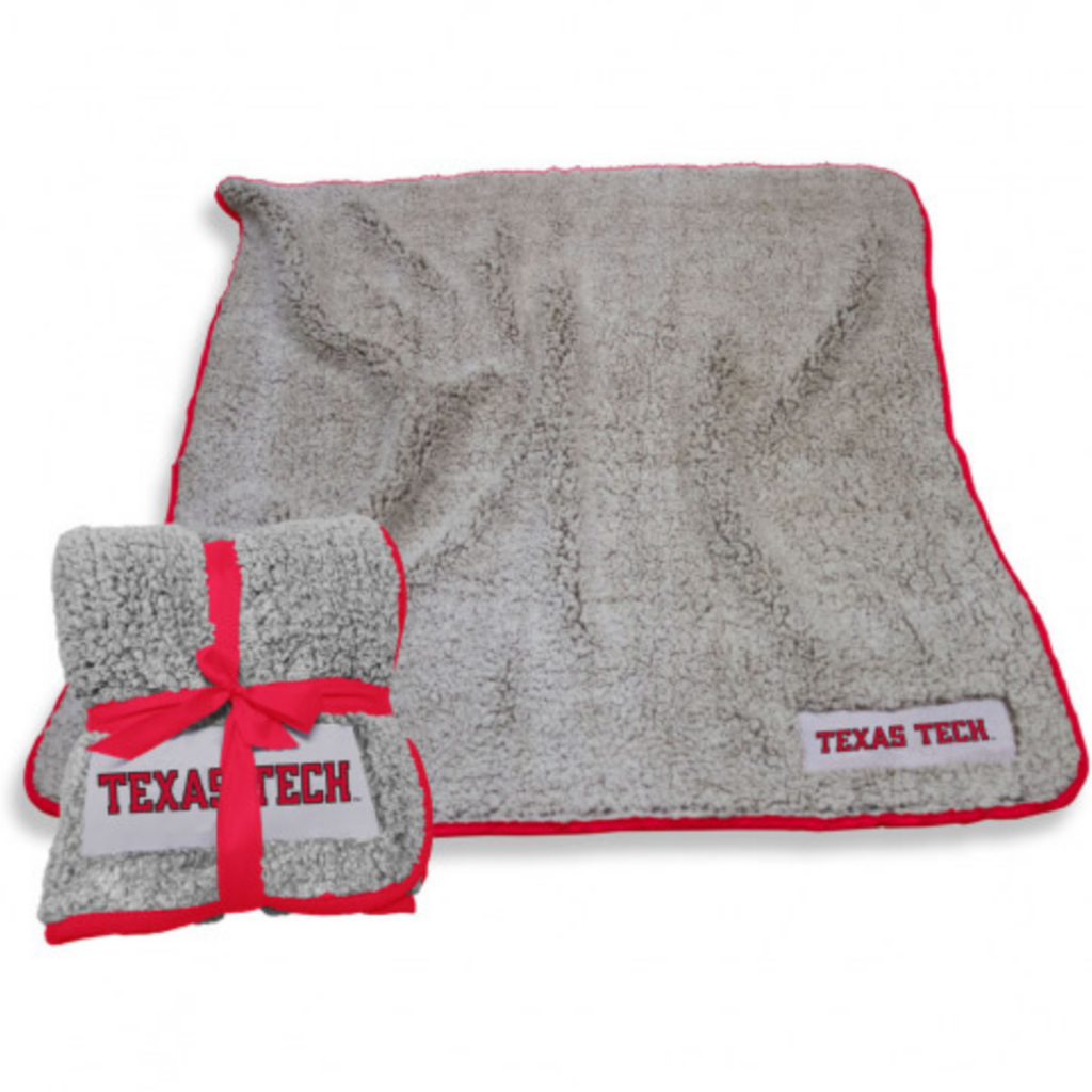 Logo Brand Frosty Fleece Blanket
