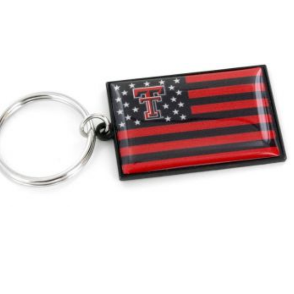 Americana Flag Key Ring