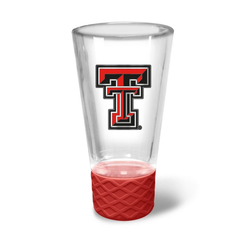 Cheer Shot Glass with Red Gripper - 4oz