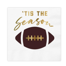 Tis The Season Football Napkin - 20 count