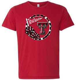 Canvas Cheer Dot Spirit Short Sleeve Tee