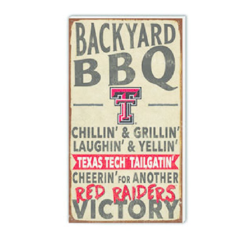 Backyard BBQ Indoor/Outdoor Sign 11 x 20
