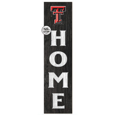 Home Wooden Leaning Sign 12x48