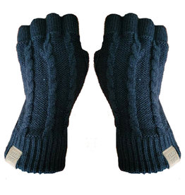 Perma Fingerless Ladies Glove Black