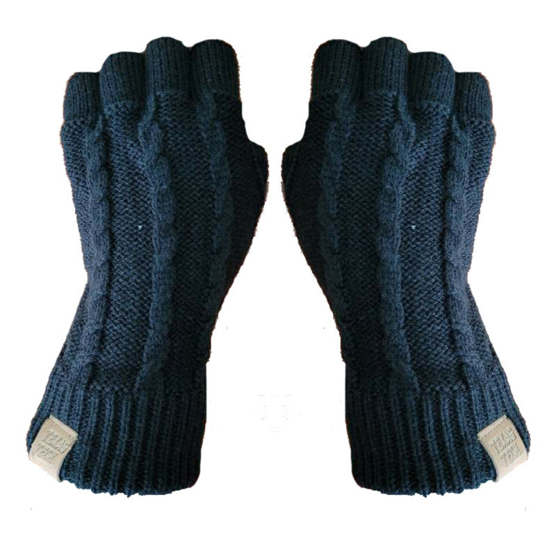 Perma Fingerless Ladies Glove Black