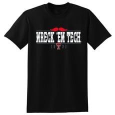 Mustache Wreck ‘em Short Sleeve Tee