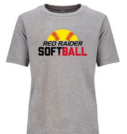 Canvas Softball Slant Split Short Sleeve Tee