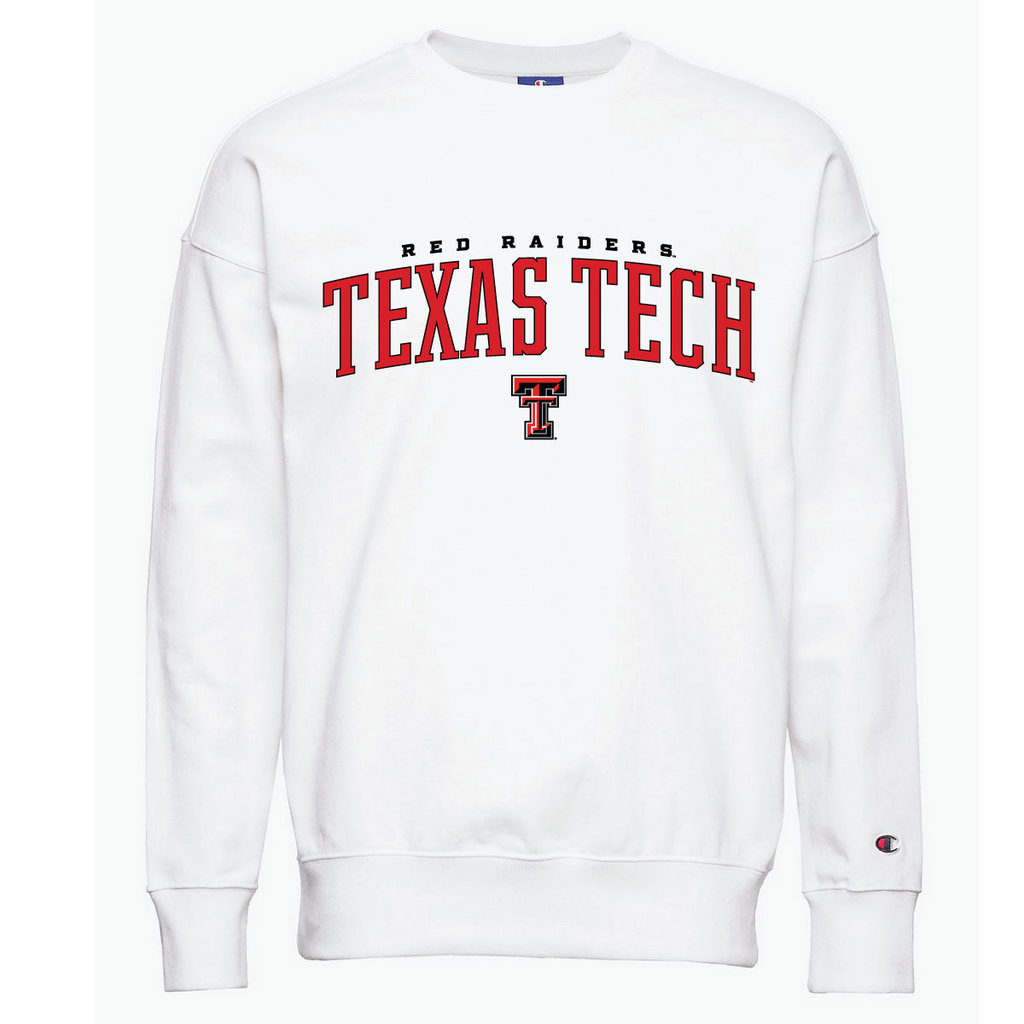 Champion Red Raider Arch Crew Sweatshirt