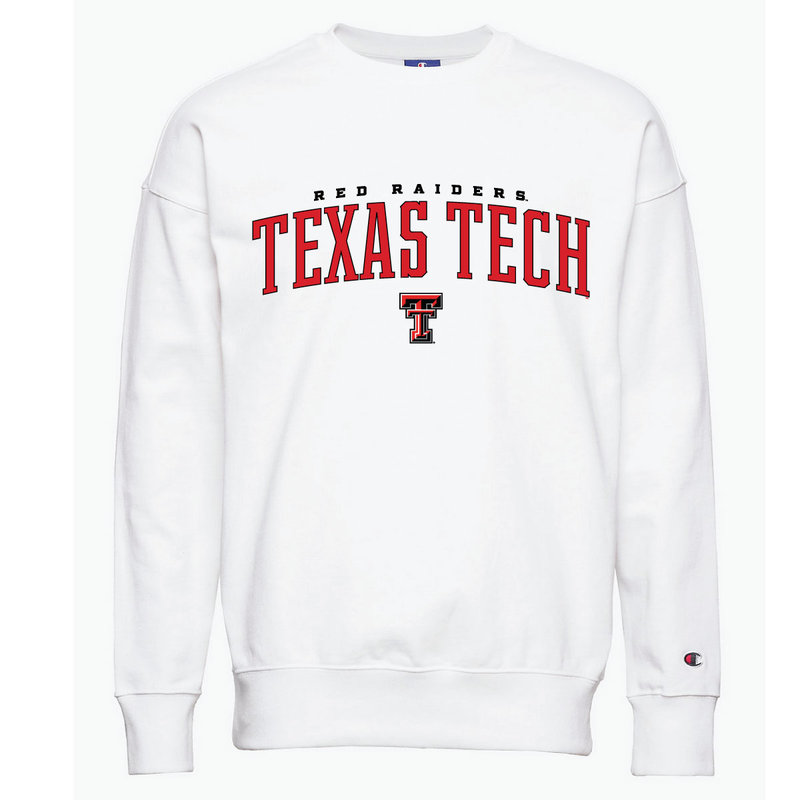 Champion Red Raider Arch Crew Sweatshirt