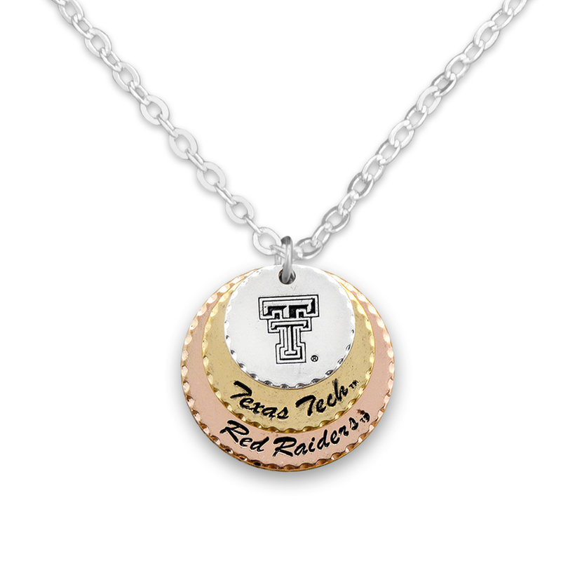 From The Heart Triple Charm Necklace