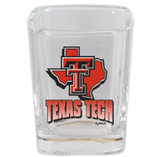 Jenkins Square Shot Glass Lonestar Pride