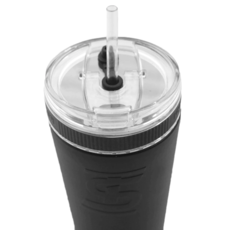 Fan Brander Water Bottle & Ice Shaker Black 26oz