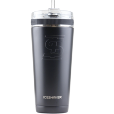 Water Bottle & Ice Shaker Black 26oz - The Matador