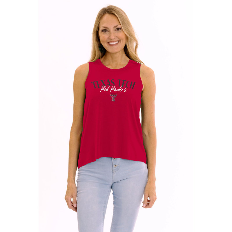 Flying Colors Hannah High Neck Tank Top