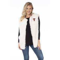 Flying Colors Fuzzy Eyelash Ladies Vest