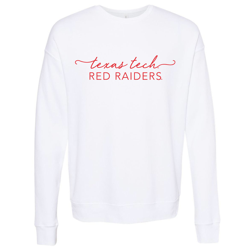 Red Raider Script Sweatshirt