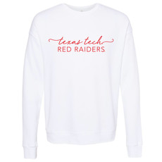 Red Raider Script Sweatshirt