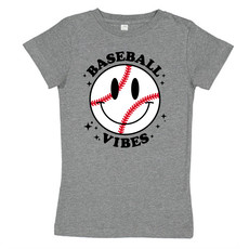 LAT Apparel Baseball Vibes Youth Tee