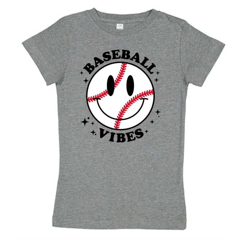 LAT Apparel Baseball Vibes Youth Tee