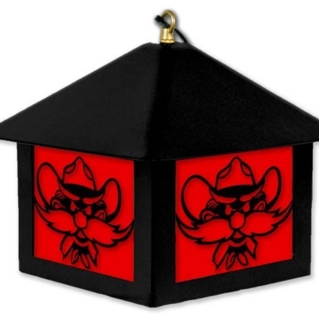 Gameday Ironworks Raider Red Lantern Metal Light