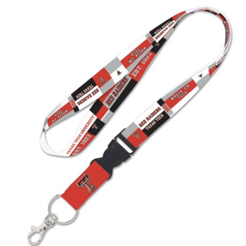 WinCraft Sports 1923 Wreck em Mascot Lanyard with Detach Buckle