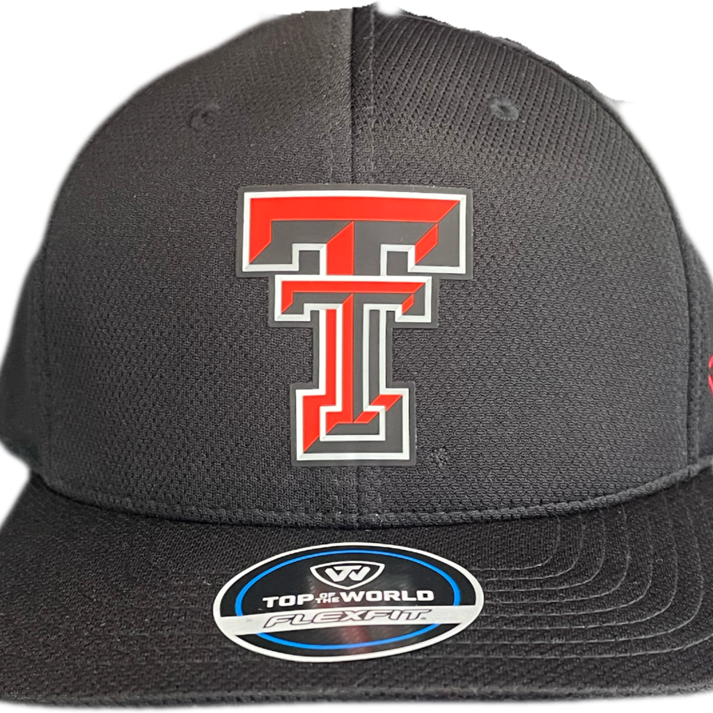 Top of the World Claim Hybrid One Fit 2 Hit Black Cap