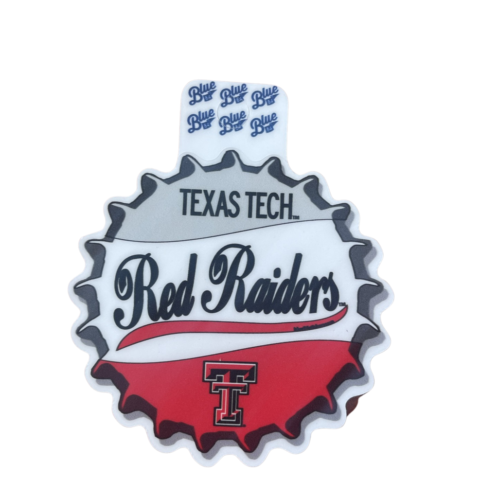 Blue 84 Bottle Cap Sticker