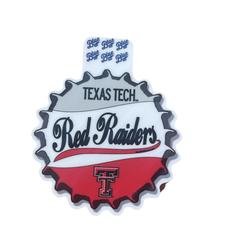 Blue 84 Bottle Cap Sticker