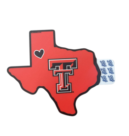 Blue 84 Heart My State Sticker