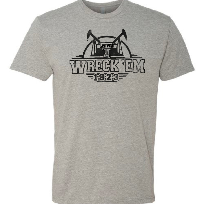 Wreck Em Pumpjack Short Sleeve T-shirt