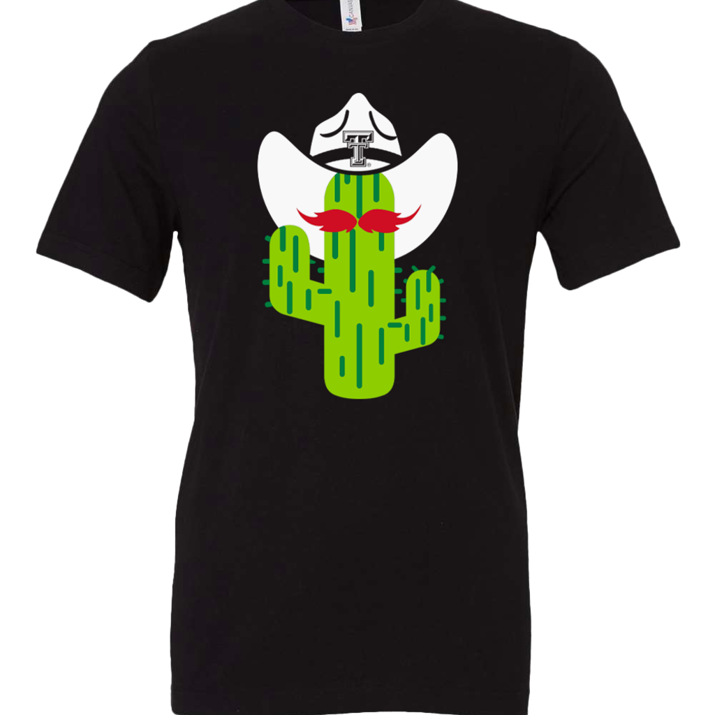 Raider Red Cactus Short Sleeve T-shirt