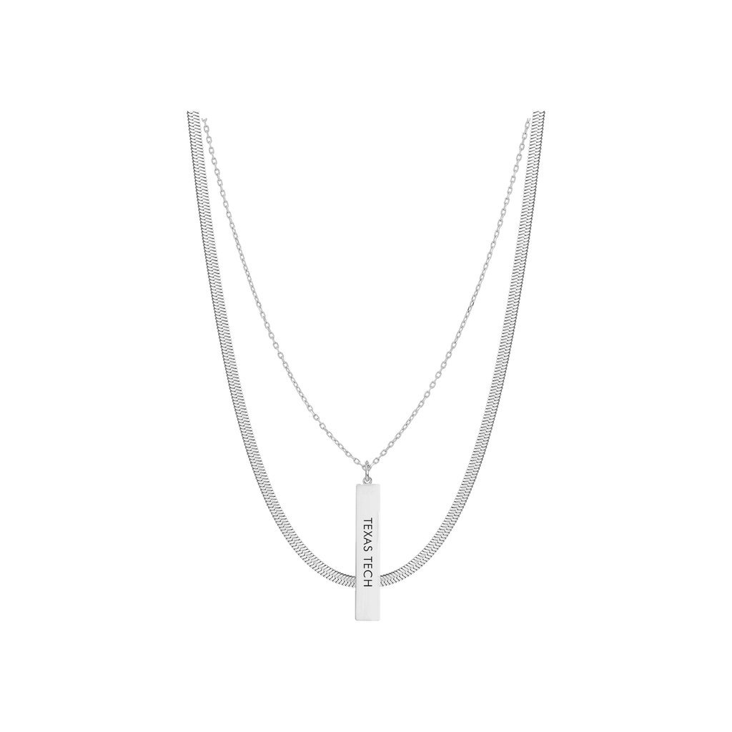 Shelby & Grace Kona 2 Layer Silver Necklace