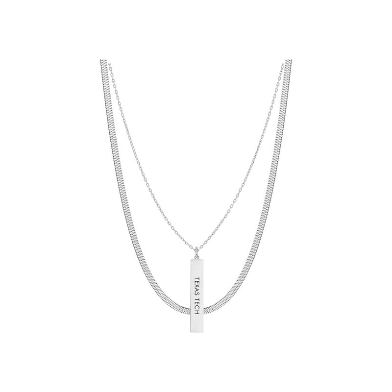 Kona 2 Layer Silver Necklace