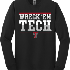 Wreck 'em Brand Long Sleeve Tee