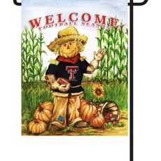 JayMac Sports Garden Flag Harvest Scarecrow
