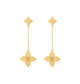 Emerson Street Sunny Flower Gold Earrings