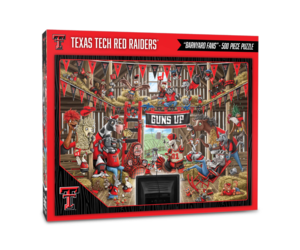 Texas Tech Red Raiders 500-Piece Retro Series Puzzle