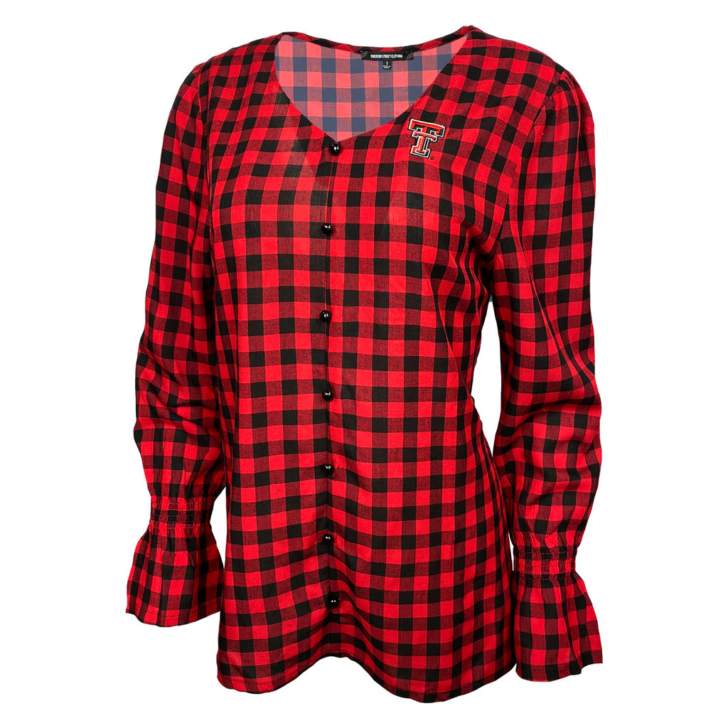 Emerson Street Jones Ladies Check Blouse