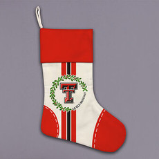 Magnolia Lane Wreath Red Raider Stocking