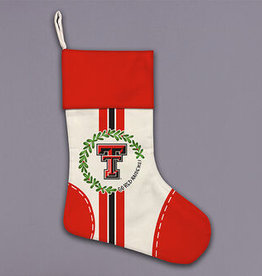 Magnolia Lane Wreath Red Raider Stocking